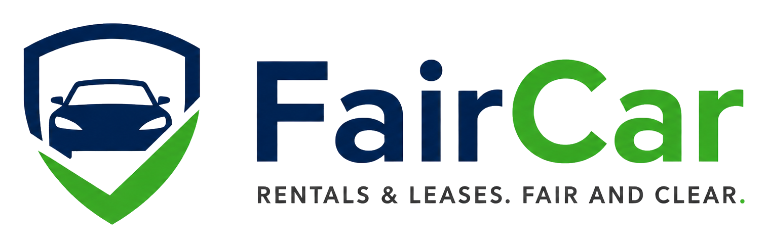 FairCar — Rentals & leases. Fair and clear.