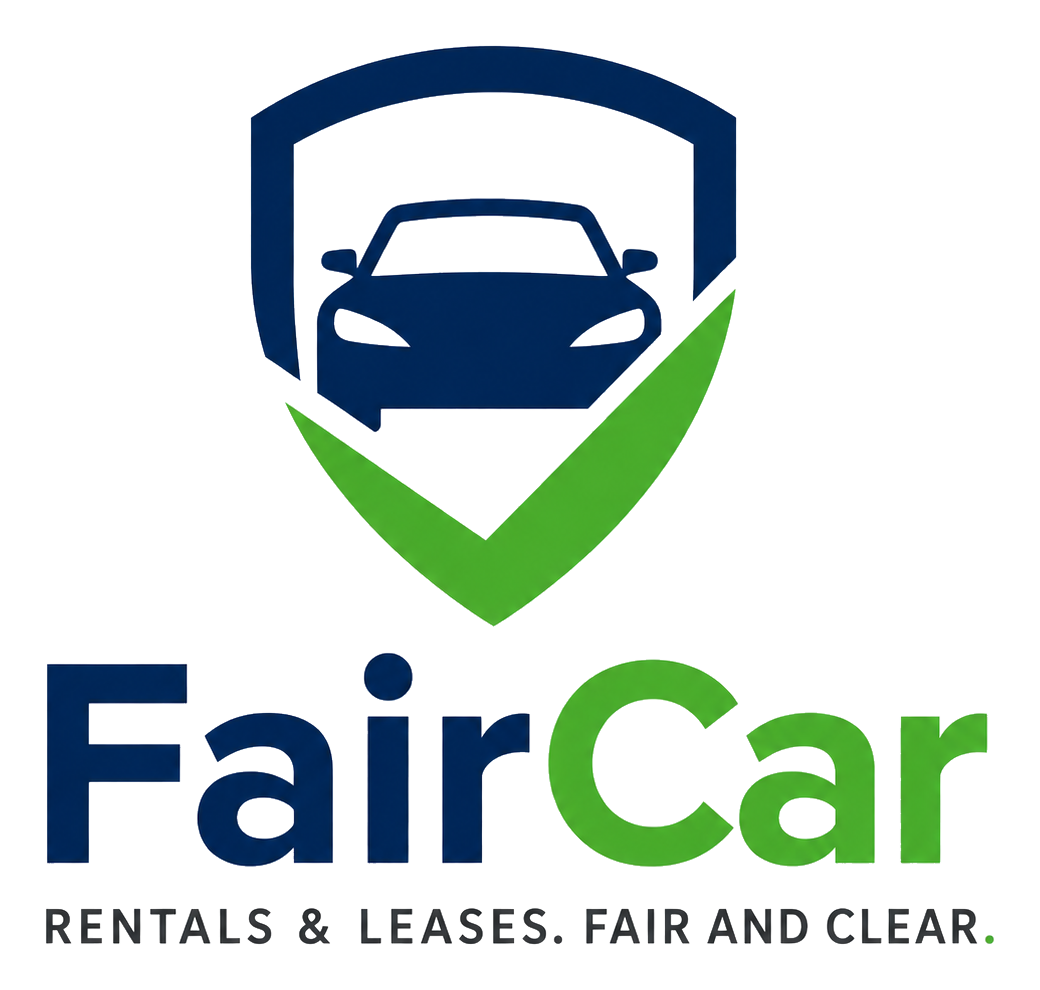 FairCar — Rentals & leases. Fair and clear.